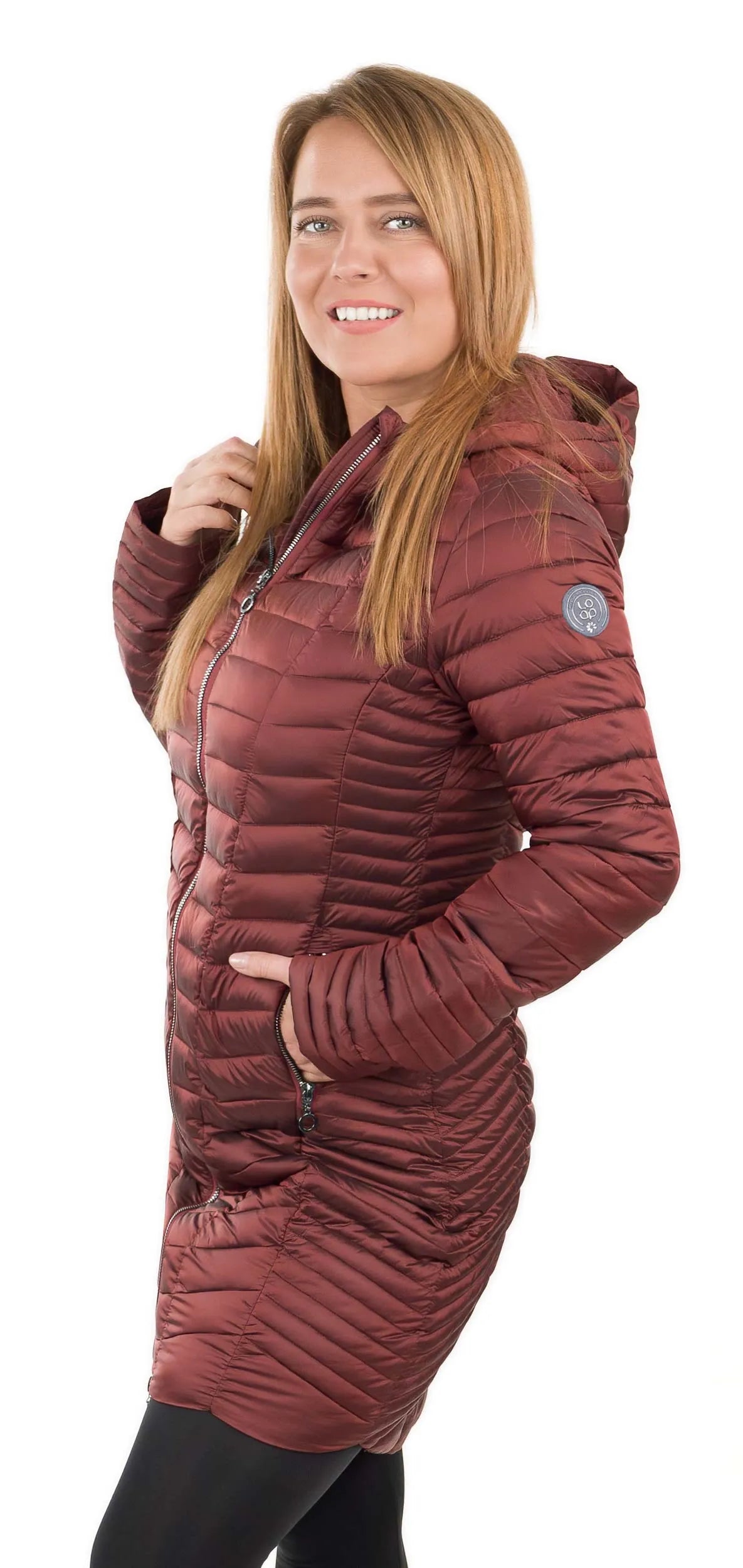 Damesjas Loap Iliana rood