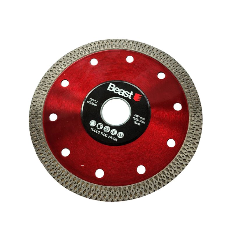 Diosca Gearrtha Diamond 125 Mm Do Beast Ábhair Crua