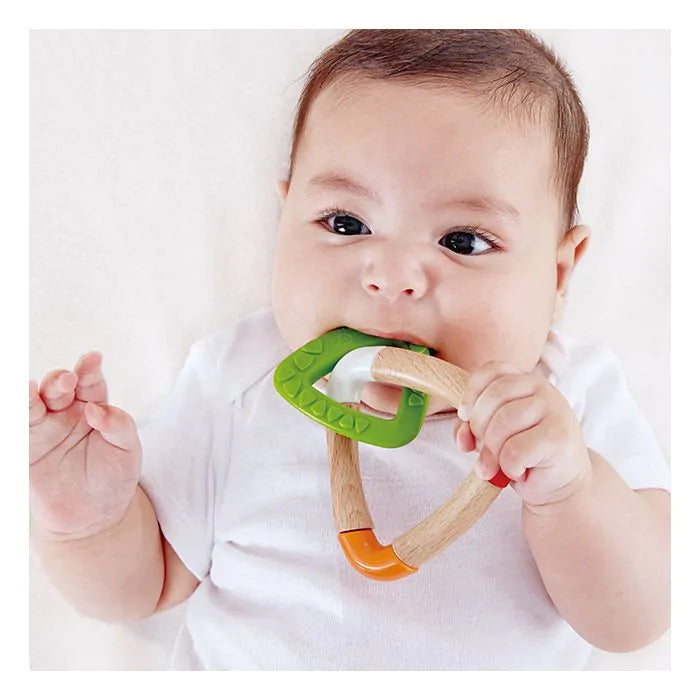 Teether Triunghi dublu Hape