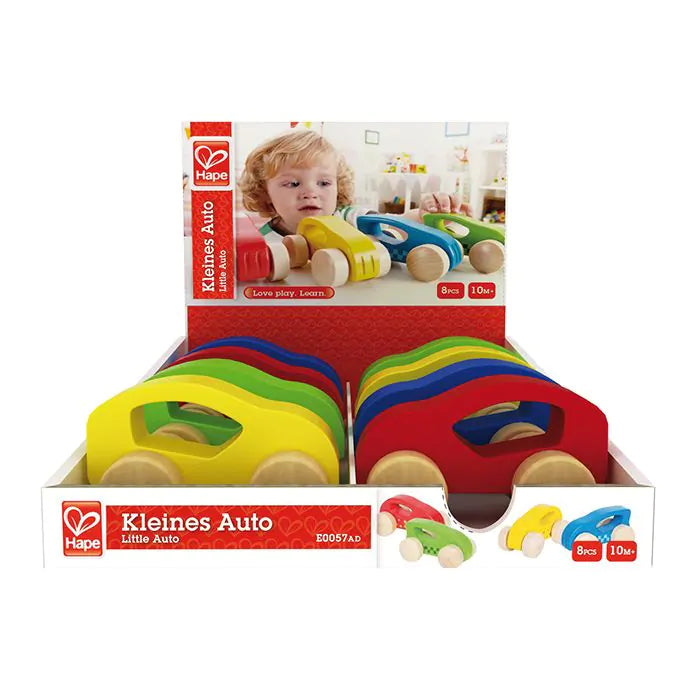 Hape Assorted Little Cars | 8 Pcs