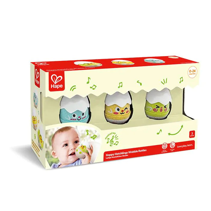 Дрънкалки Hape Happy Hatchlings Wobble