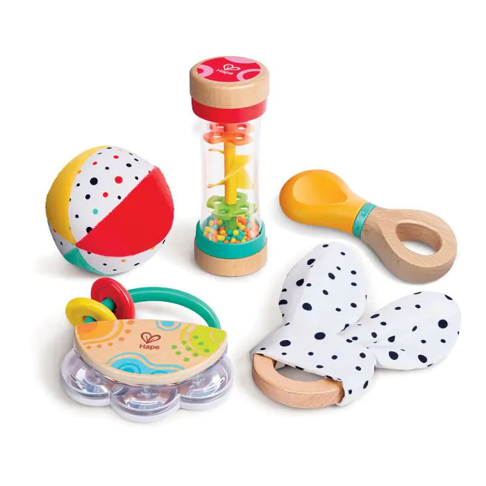 Hape 5-v-1 Baby Sensory Set