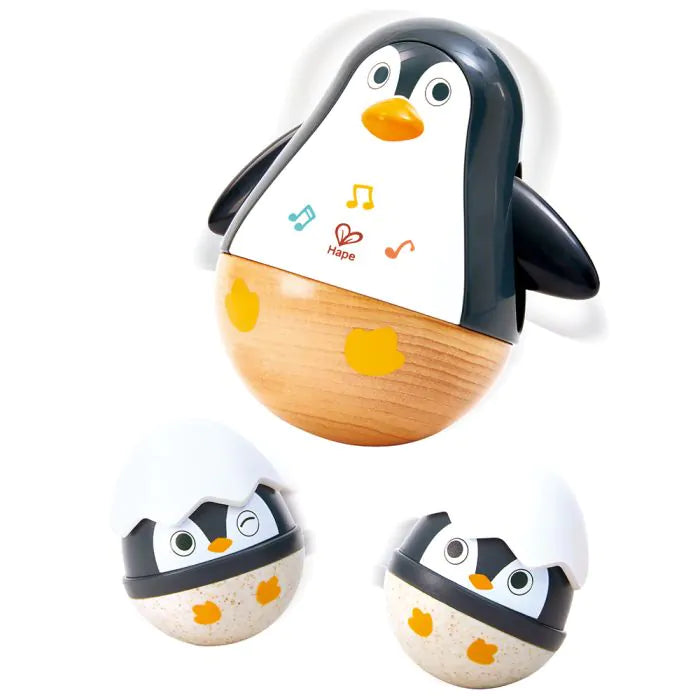 Hape Wobbling Penguin Family