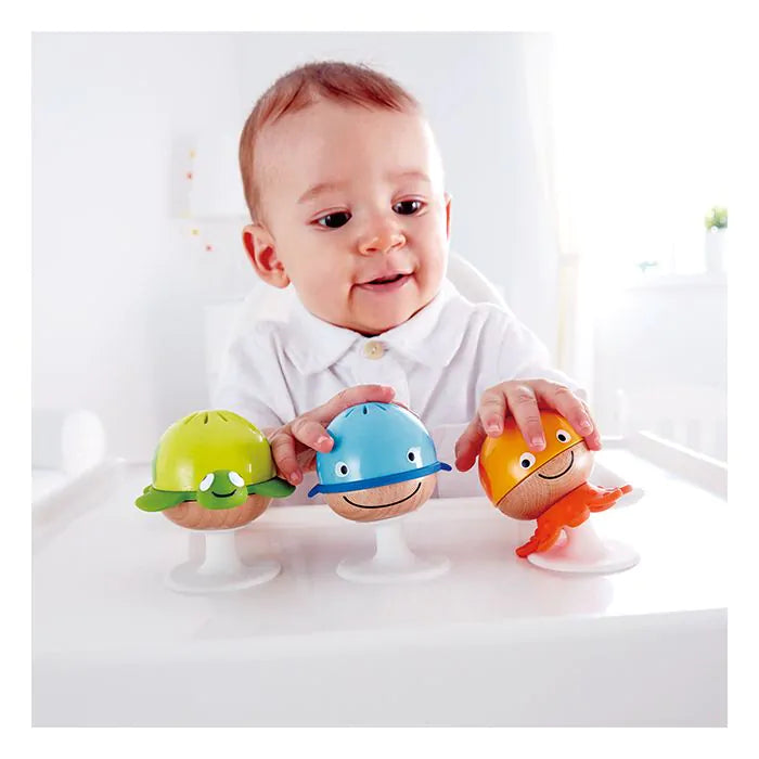Hape Stay-put Rattle Set