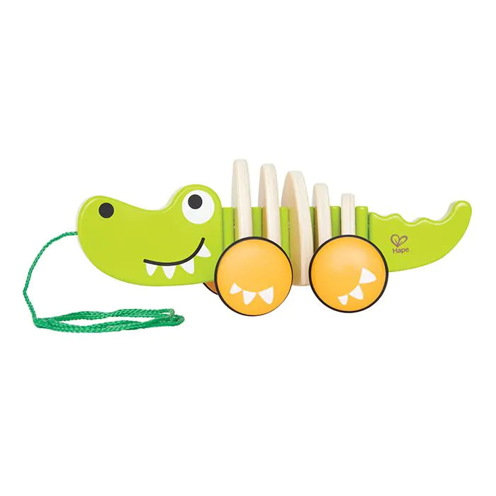 Hape Walk-a-long Crocodile