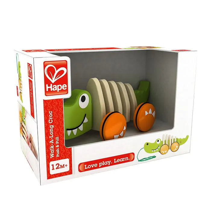Hape Walk-a-long Crocodile