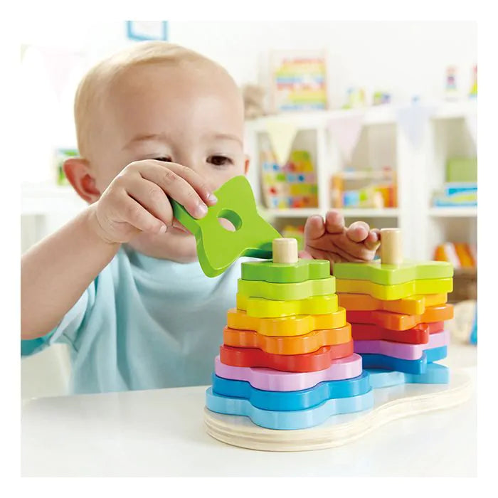 Двойно подреждане Hape Rainbow
