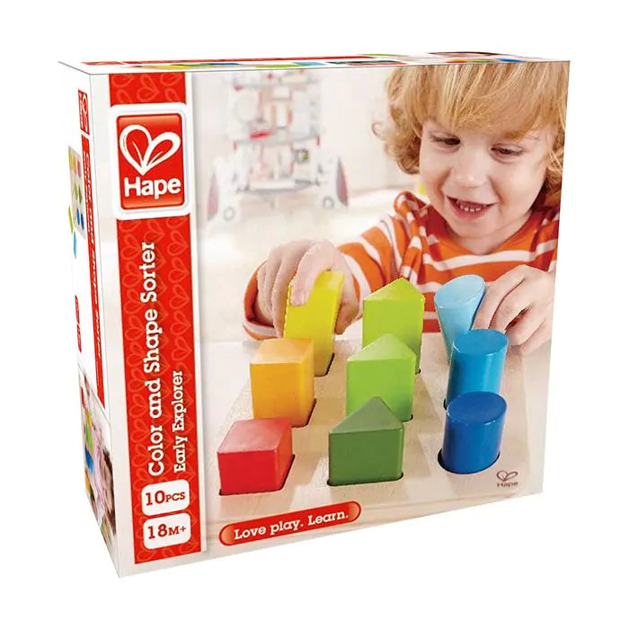 Hape сортировач по цветове и форми