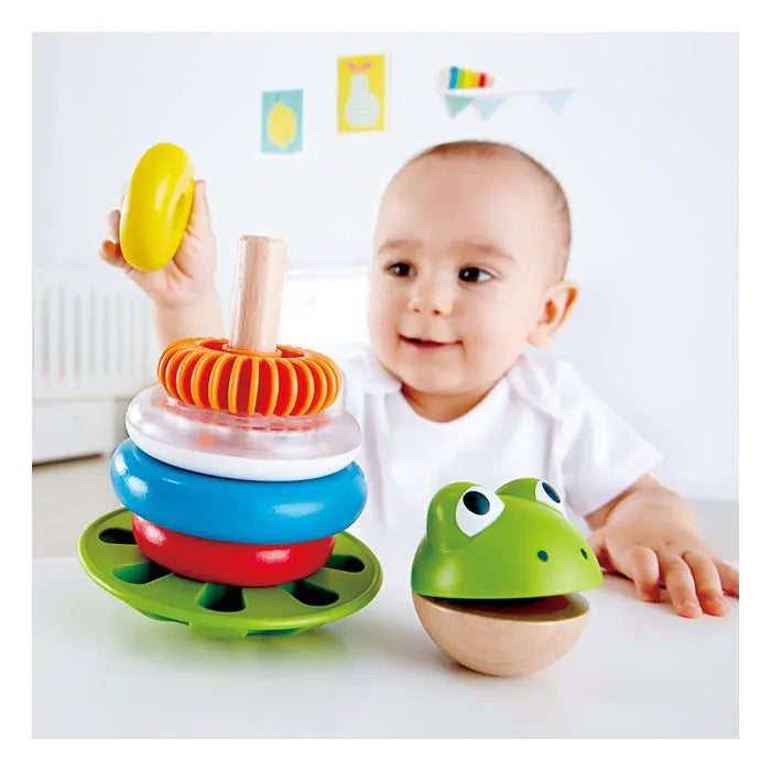 Hape Mr. Frog Stacking Rings