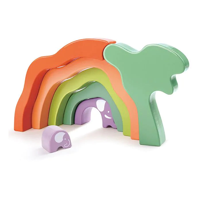 Hape Safari Elephant Stacking Blocks