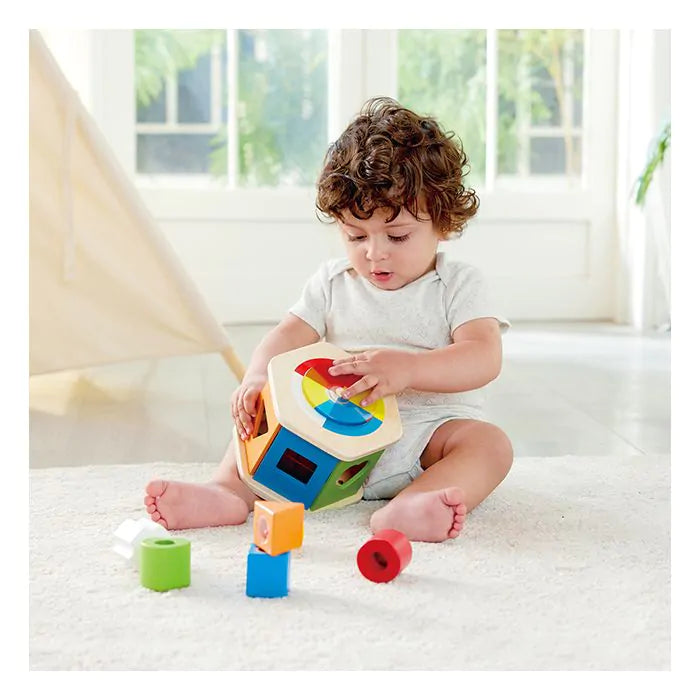 Сортировач за форми Hape Wooden Wonder