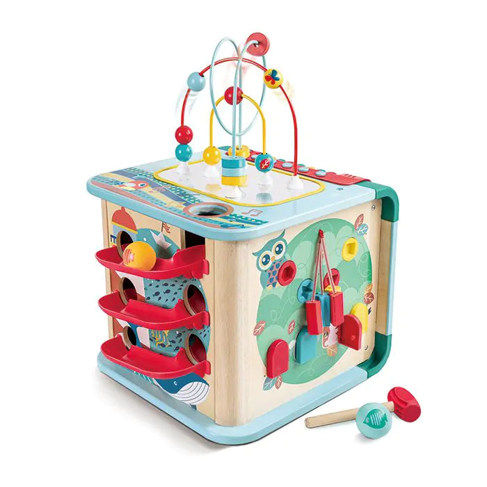 Hape explore e aprenda o cubo mágico