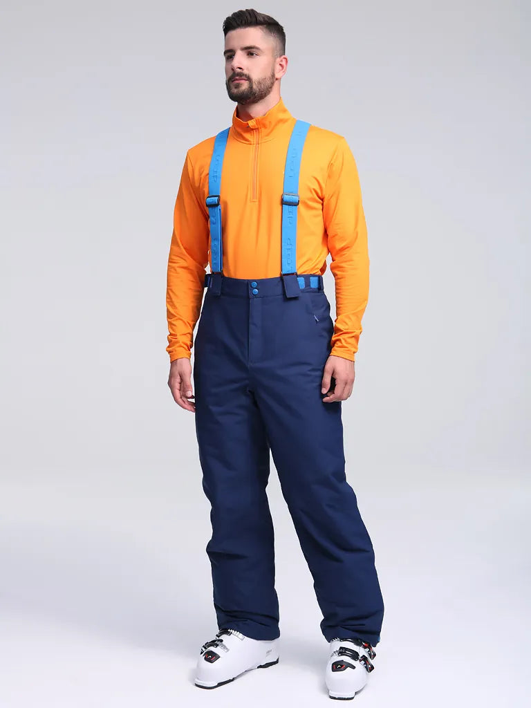 Men's ski pants loap lawiko blue - XL