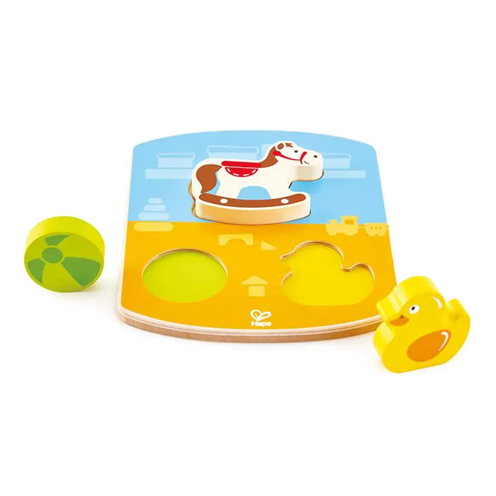 Пъзел играчка Hape Chunky