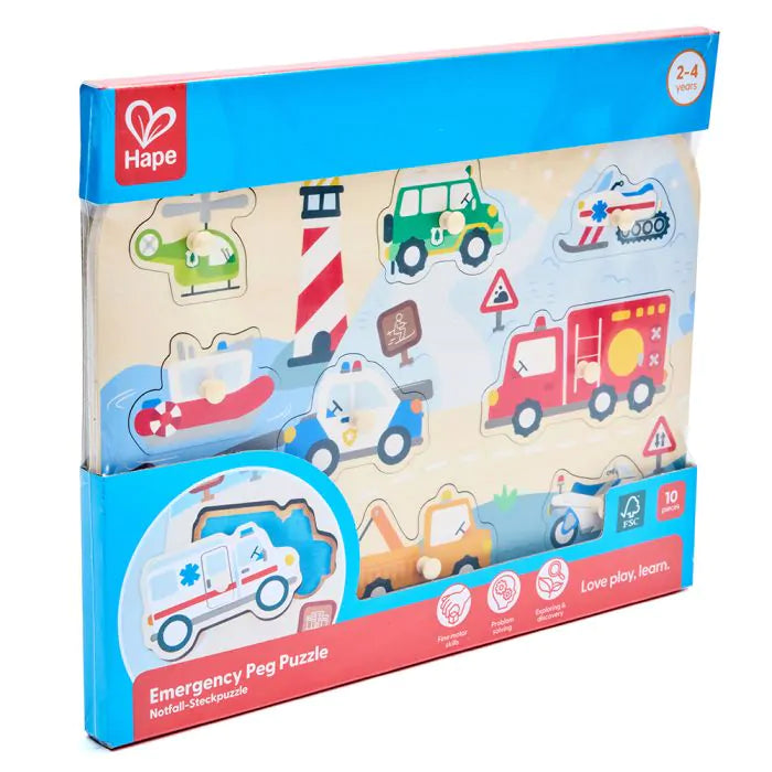 Пъзел Hape за спешни случаи Hape