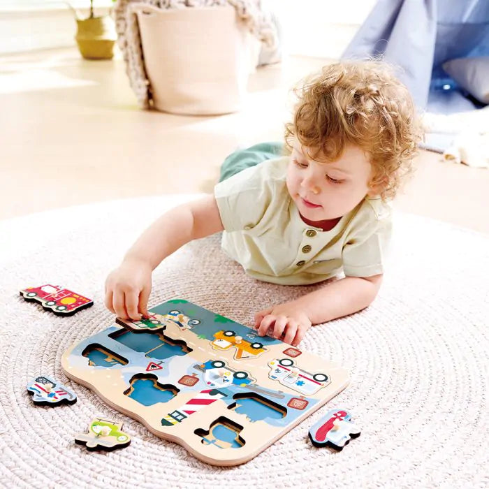 Пъзел Hape за спешни случаи Hape