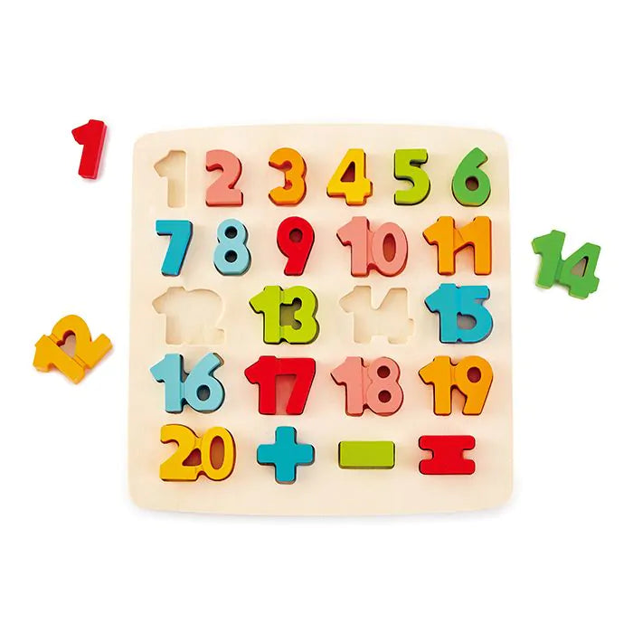 Математически пъзел с буци числа Hape
