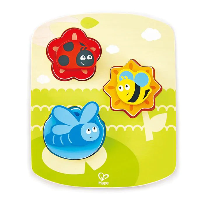 Динамичен пъзел с насекоми Hape