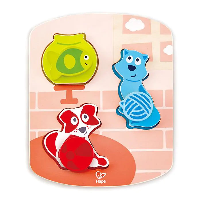 Hape динамичен пъзел за домашни любимци