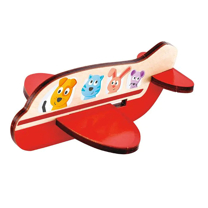 Hape 3d пъзел със самолет