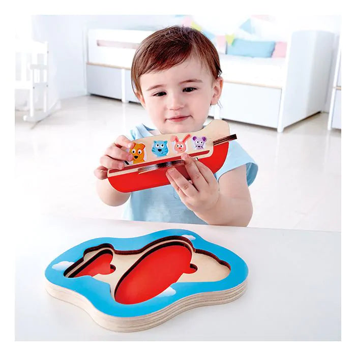 Hape 3d пъзел със самолет