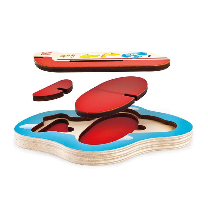 Hape 3d пъзел със самолет