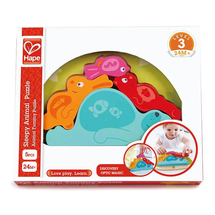 Пъзел Hape Сънливо животно