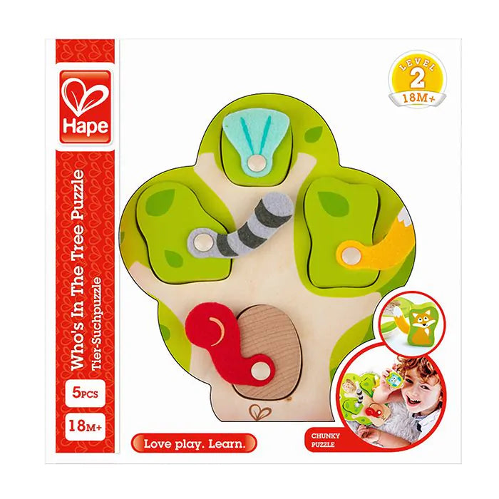 Hape Who's In the Tree Puzzle