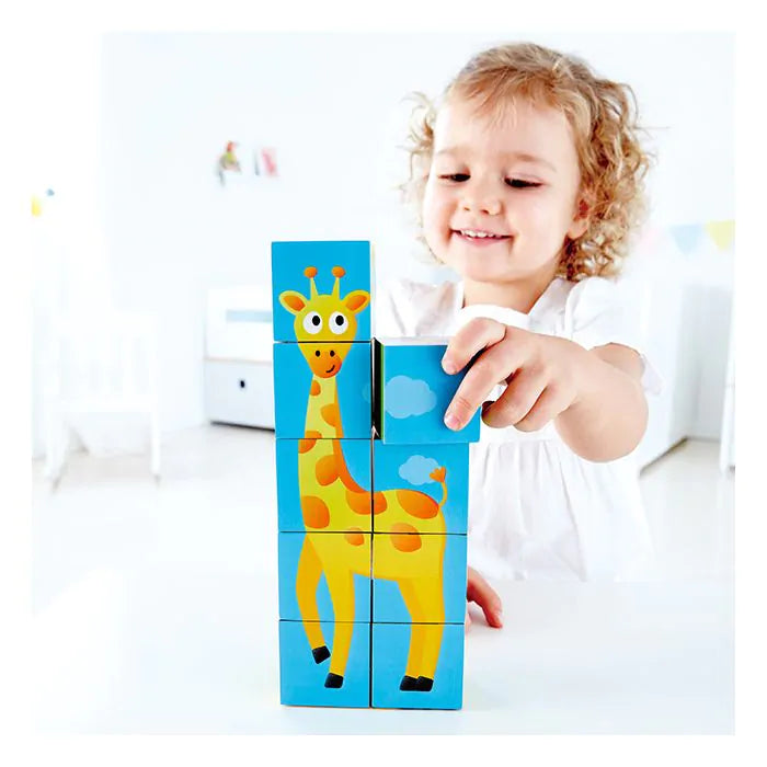 Hape Jungle Animal Block Puzzle