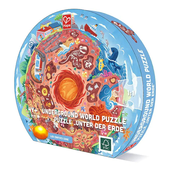 Пъзел Hape Underground World