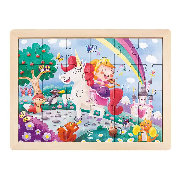 Пъзел Hape Unicorn Friends