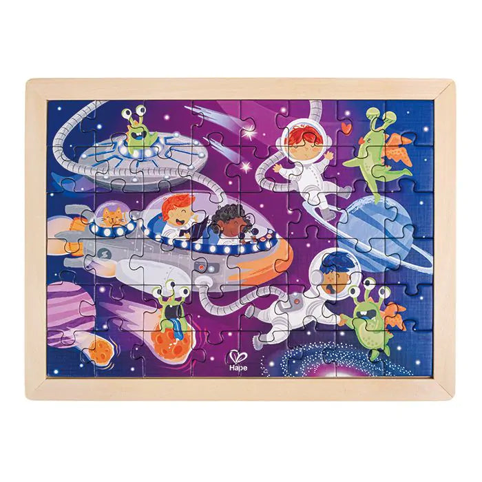 Пъзел Hape Space Friends