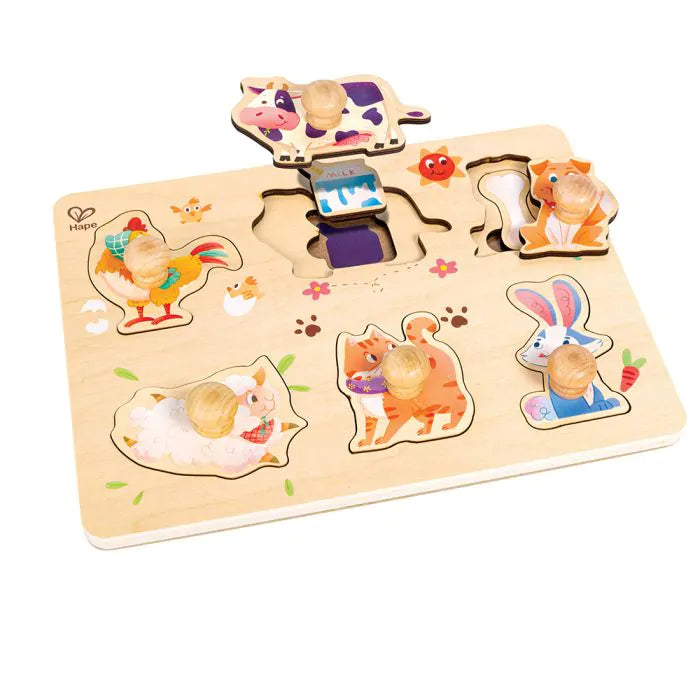 Hape Farmyard Layer Puzzle