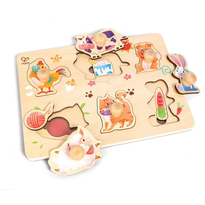 Hape Farmyard Layer Puzzle
