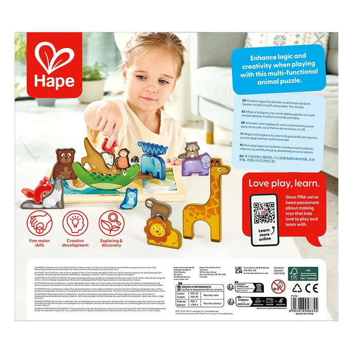 Пъзел Hape Animal Kingdom