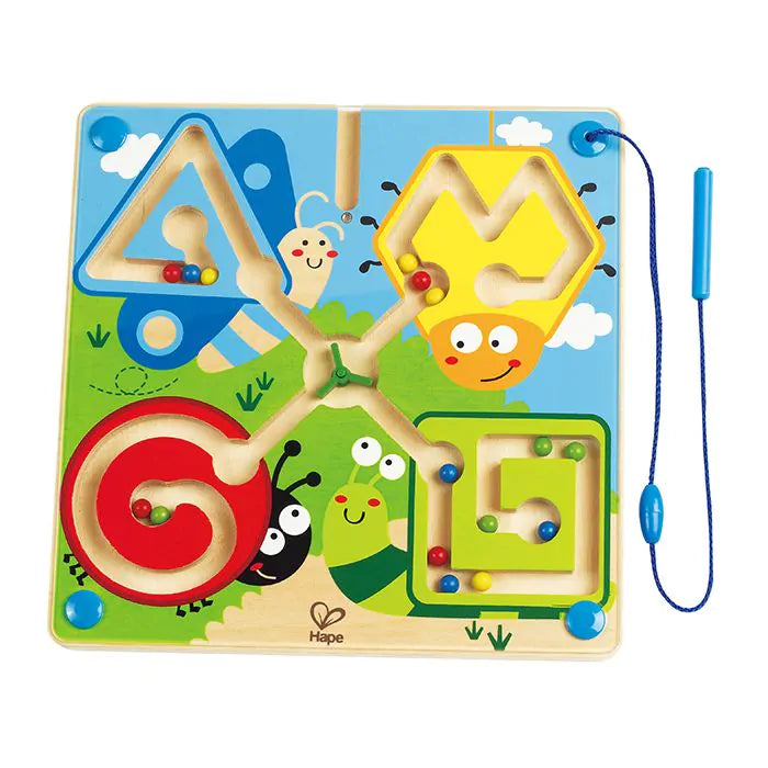 Магнитен лабиринт Hape Best Bugs