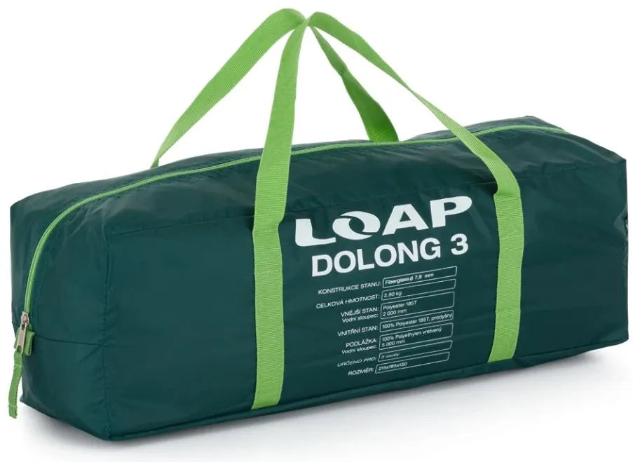 Turisttelt Loap Dolong 3 Grøn Grøn