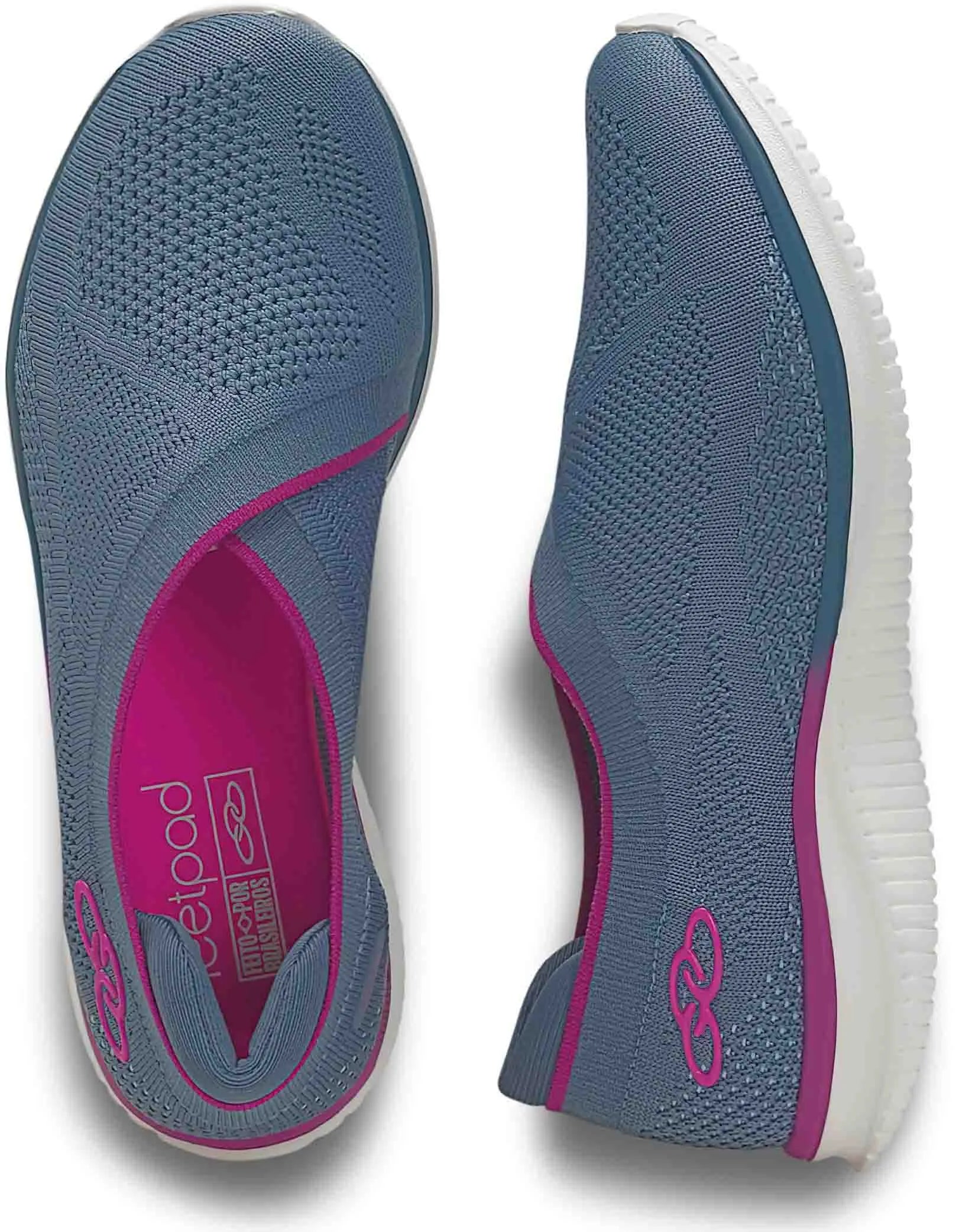 Casual damesschoenen Olympikus Respira blauw