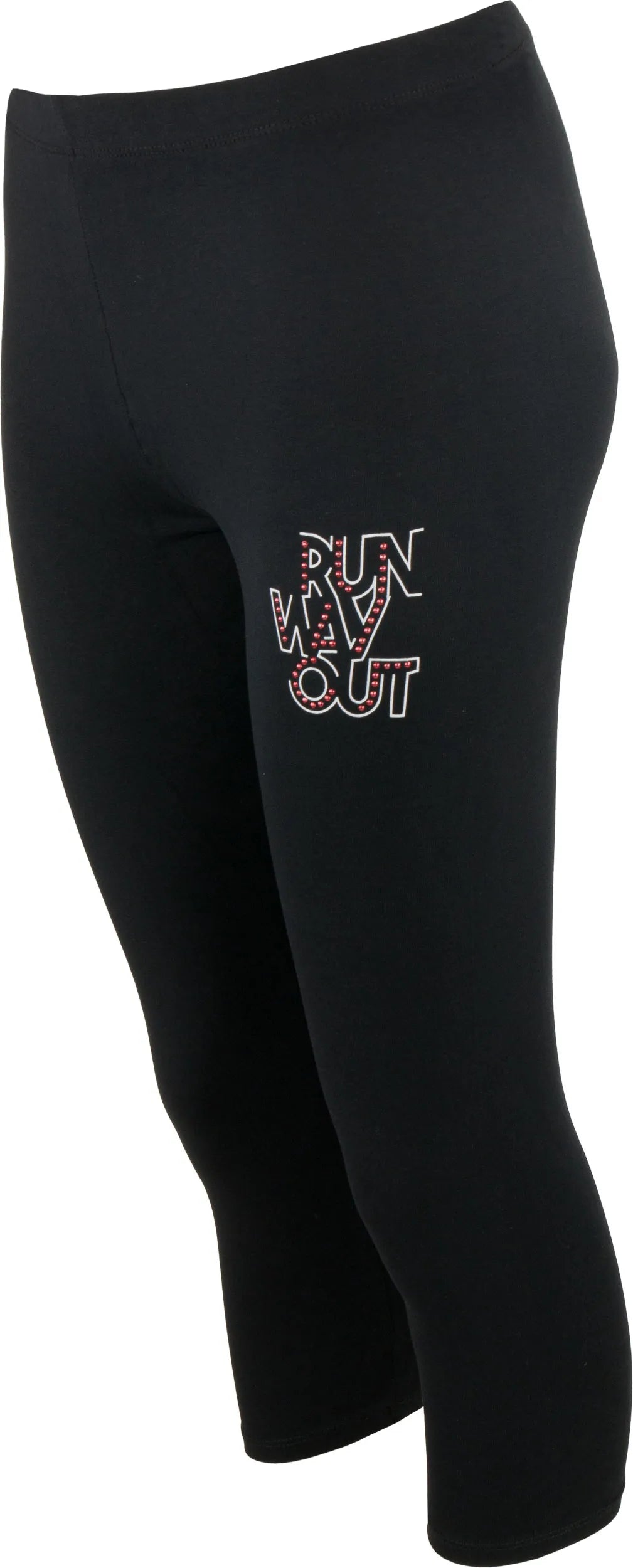 Leggings 3/4 Donna Atl. Dipartimento Beata Black