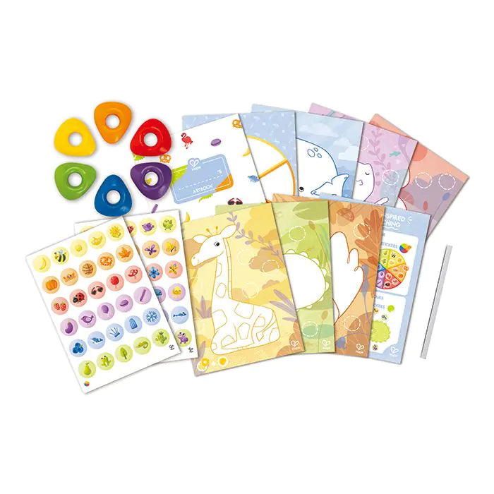 Hape Crayon Coloring