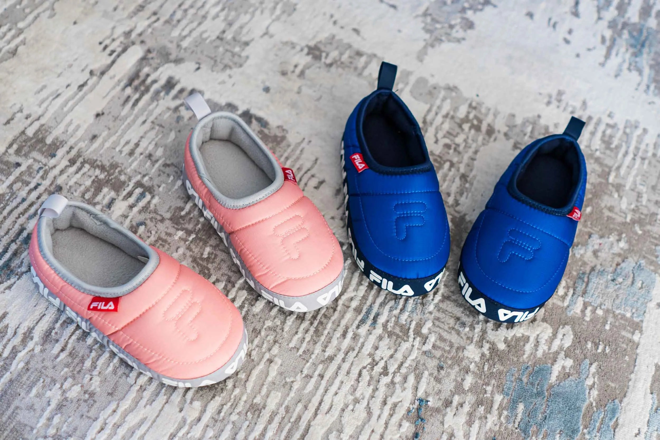 Barntofflor fila jr comfider blek rosett rosa 29