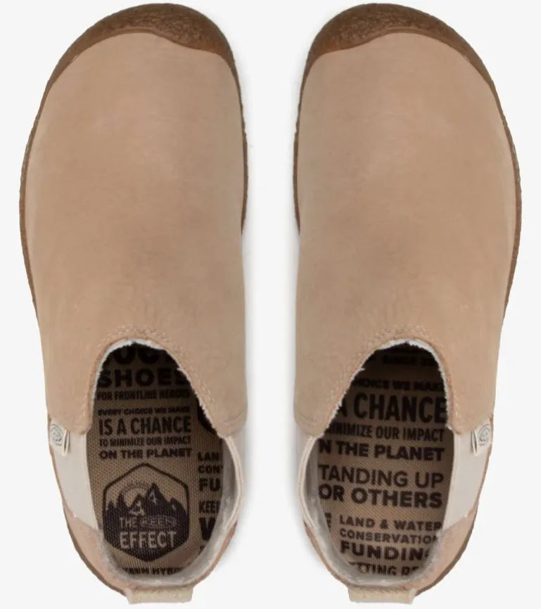 Women's Shoes Keen Wmns Mosey Chelsea Leather Safari-birch Beige