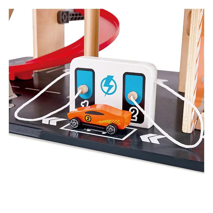 Hape Gearhead Stunt Garage