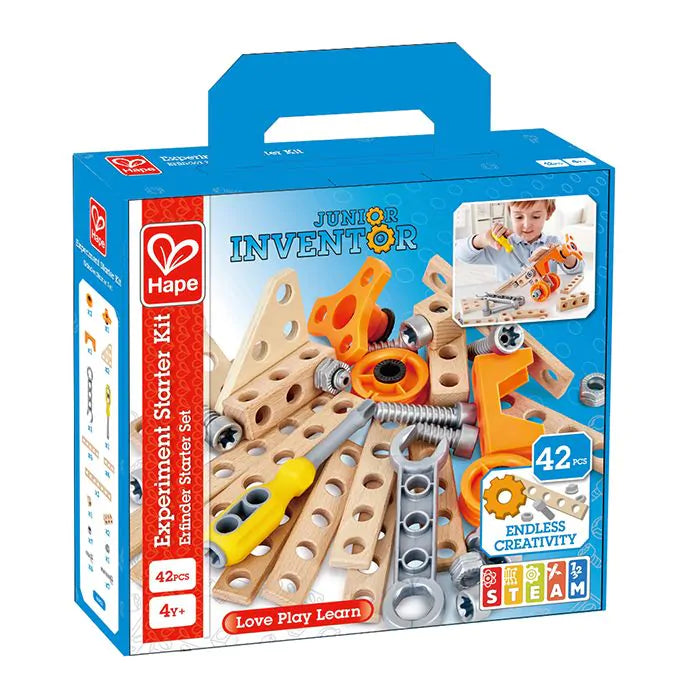 Kit inicial do experimento Hape