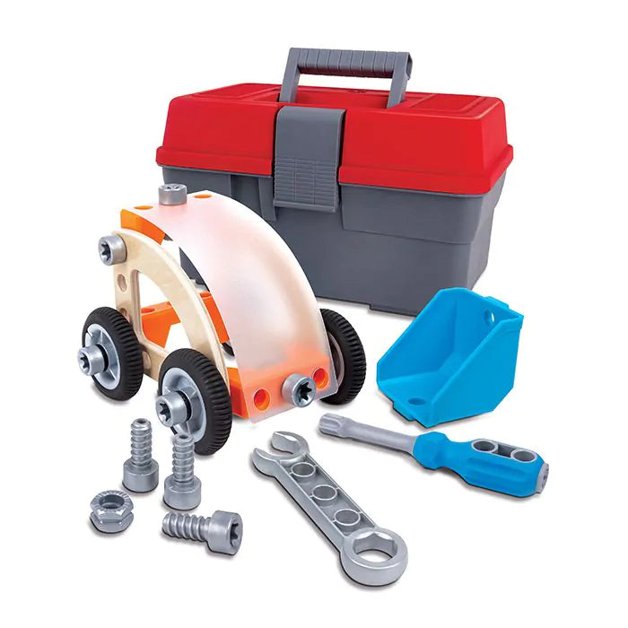 Комплект кола Hape Build 'n Drive