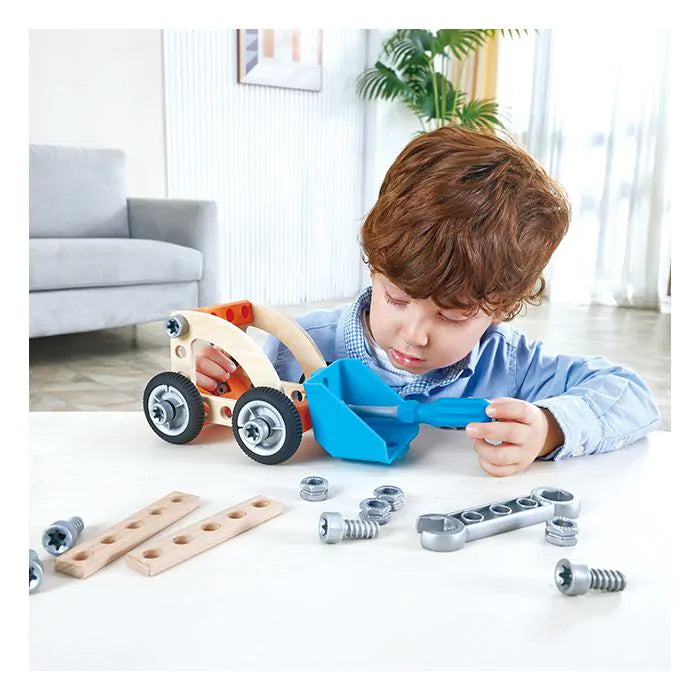 Комплект кола Hape Build 'n Drive