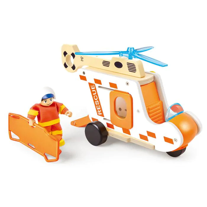 Комплект хеликоптер Hape To The Rescue