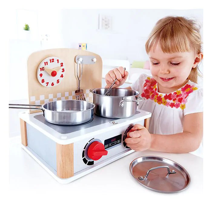 Hape Zestaw do kuchni i grilla 2 w 1
