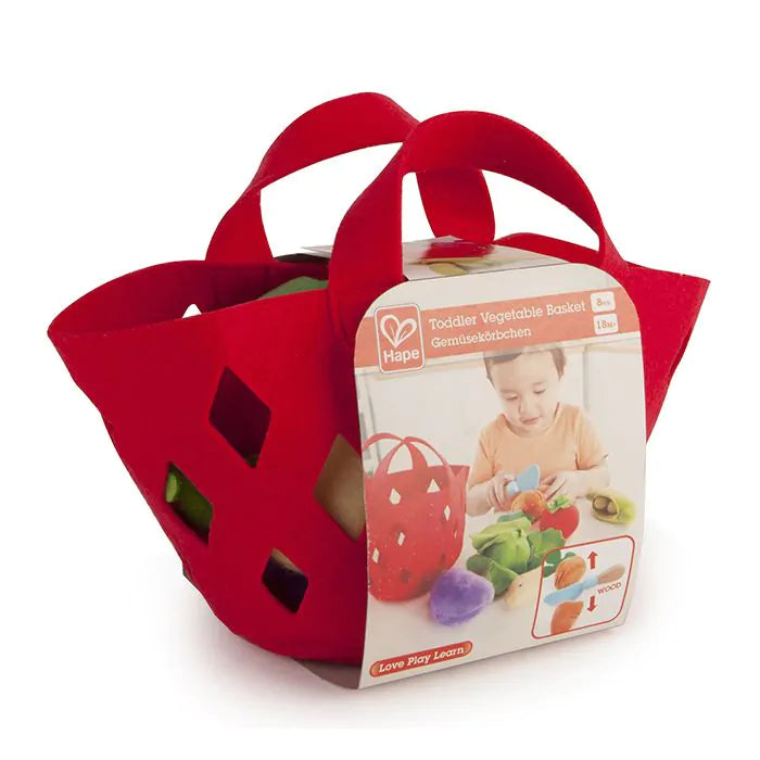 Кошница със зеленчуци Hape за малко дете