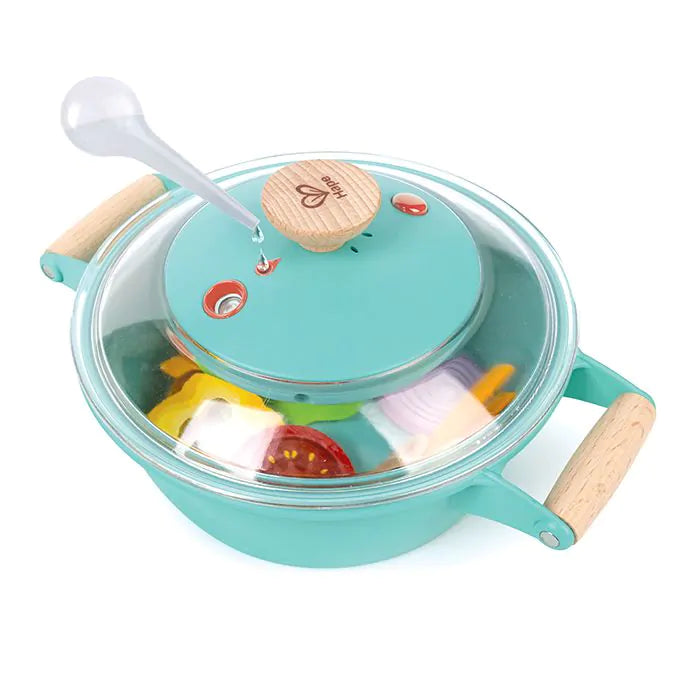 Игрален комплект Hape Little Chef Cooking & Steam